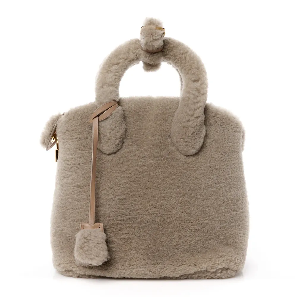 Louis Vuitton Shearling Pulsion Lockit MM High Quality Fake