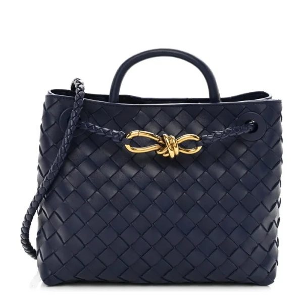 Superfake Bottega Veneta Nappa Intrecciato Small Andiamo Shoulder Bag Duke Aged Gold Hardware