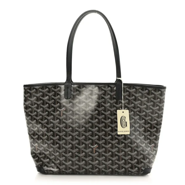 superfake Goyard Goyardine Black PM Artois Palladium Hardware