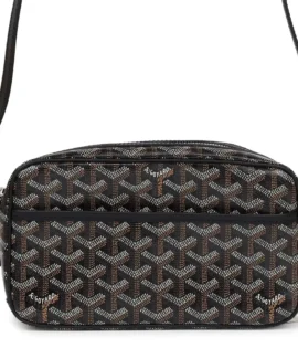 Superfake Goyard Goyardine Black PM Cap Vert Bag Palladium Hardware