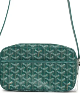 Superfake Goyard Goyardine Green PM Cap Vert Bag Palladium Hardware