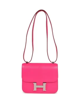 Superfake Hermès Constance 18 Rose Pop Chevre Chamkila Palladium Hardware