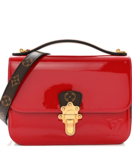 Superfake Louis Vuitton Cherrywood BB Patent Calfskin Monogram Scarlet Gold Hardware