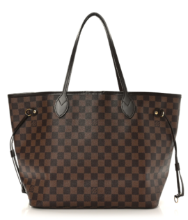 Superfake Louis Vuitton Neverfull MM Rose Ballerine Damier Ebene Neo