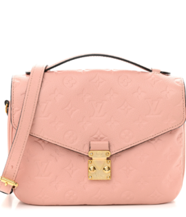 Superfake Louis Vuitton Pochette Metis PM Rose Poudre Empreinte Gold Hardware