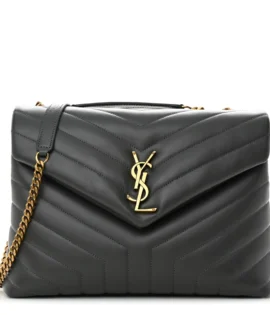 Superfake Discover the exquisite "Saint Laurent Calfskin Y Quilted Monogram Medium Loulou Chain Satchel" with storm gold hardware at superfakebags.is. Luxury within reach!a