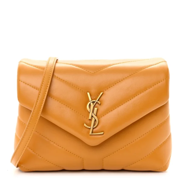 Superfake Saint-Laurent-Calfskin-Y-Quilted-Monogram-Mini-Toy-Loulou-Crossbody-Bag-Cheddar-front-