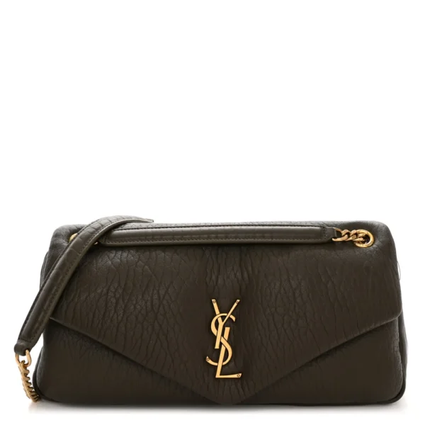 Superfake Bags Saint Laurent Grained Lambskin Medium Calypso Light Musk Aged Gold Hardware