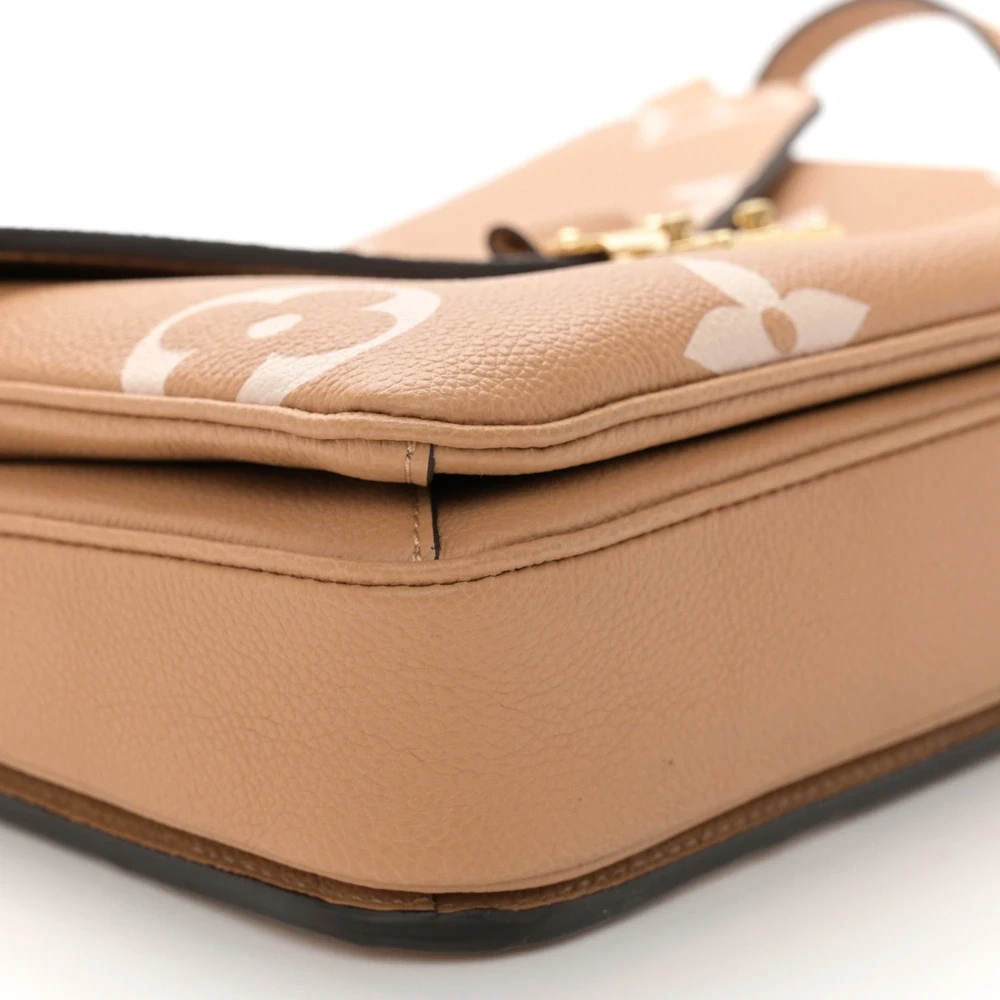 1:1 Replica LV Empreinte Monogram Giant Pochette Metis Arizona in Beige Handbags - Image 3