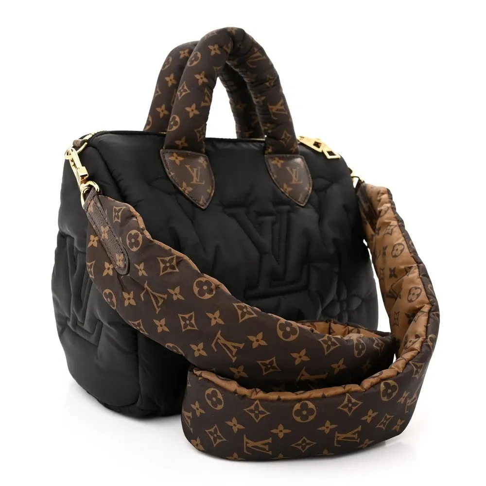 High Quality Neverfull MM 1:1 Replica Black Econyl Monogram Canvas Lightweight Tote - Image 8