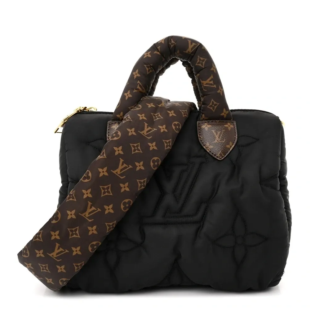 High Quality Neverfull MM 1:1 Replica Black Econyl Monogram Canvas Lightweight Tote