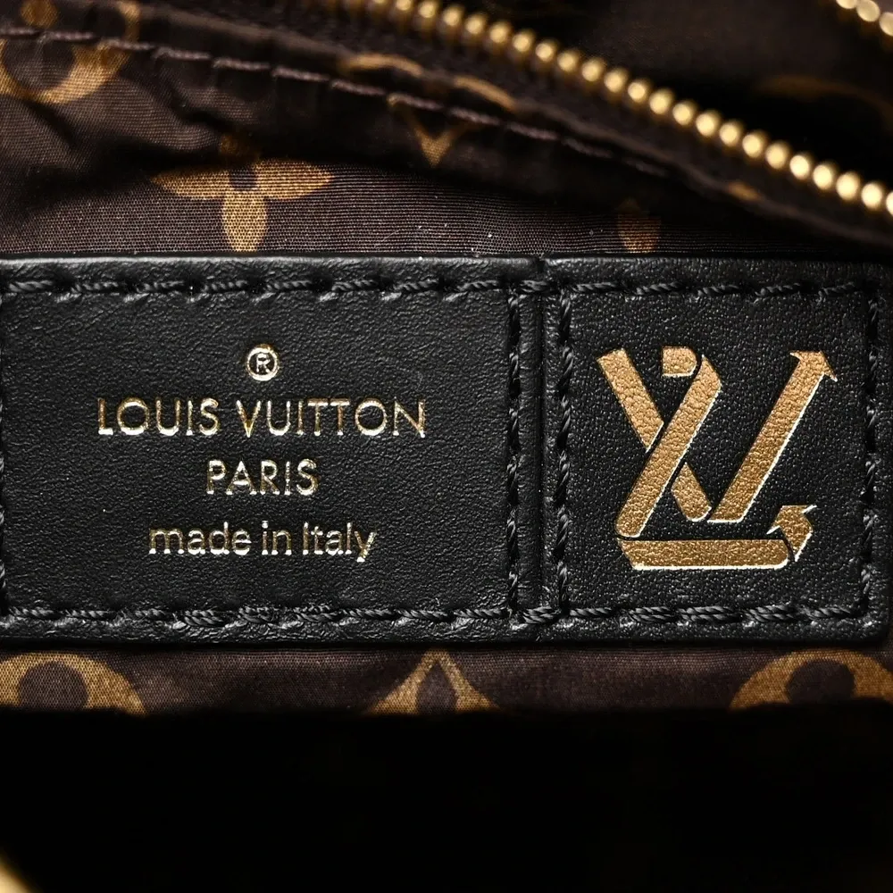 High Quality Neverfull MM 1:1 Replica Black Econyl Monogram Canvas Lightweight Tote - Image 4