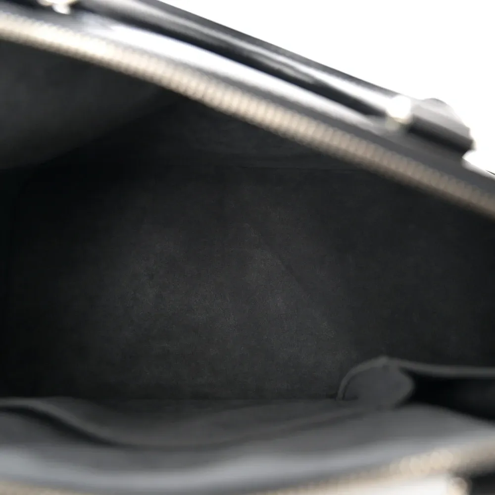 Alma GM Super Clone Black Electric Epi Leather Structured Shoulder Bag - Image 5