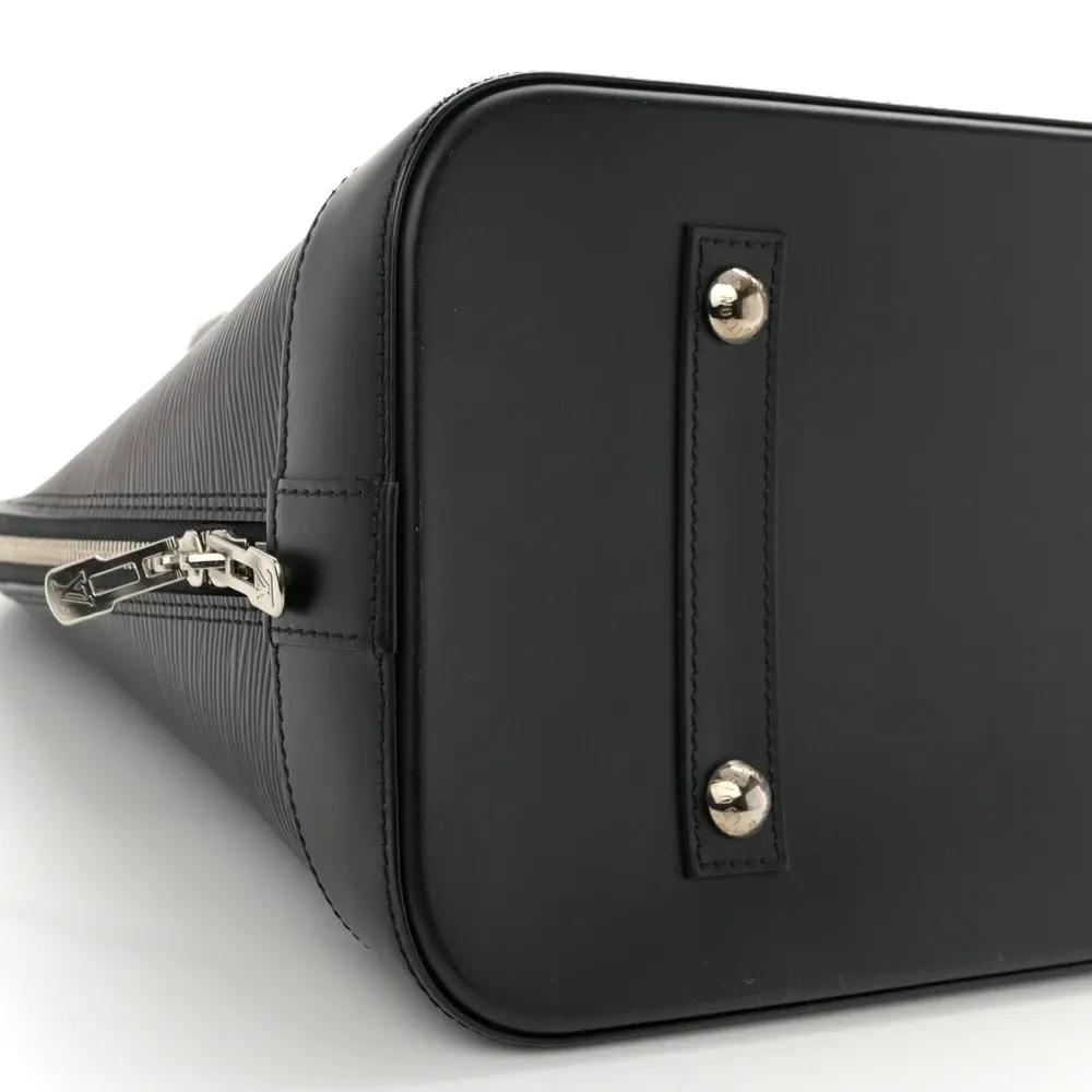 Alma GM Super Clone Black Electric Epi Leather Structured Shoulder Bag - Image 3