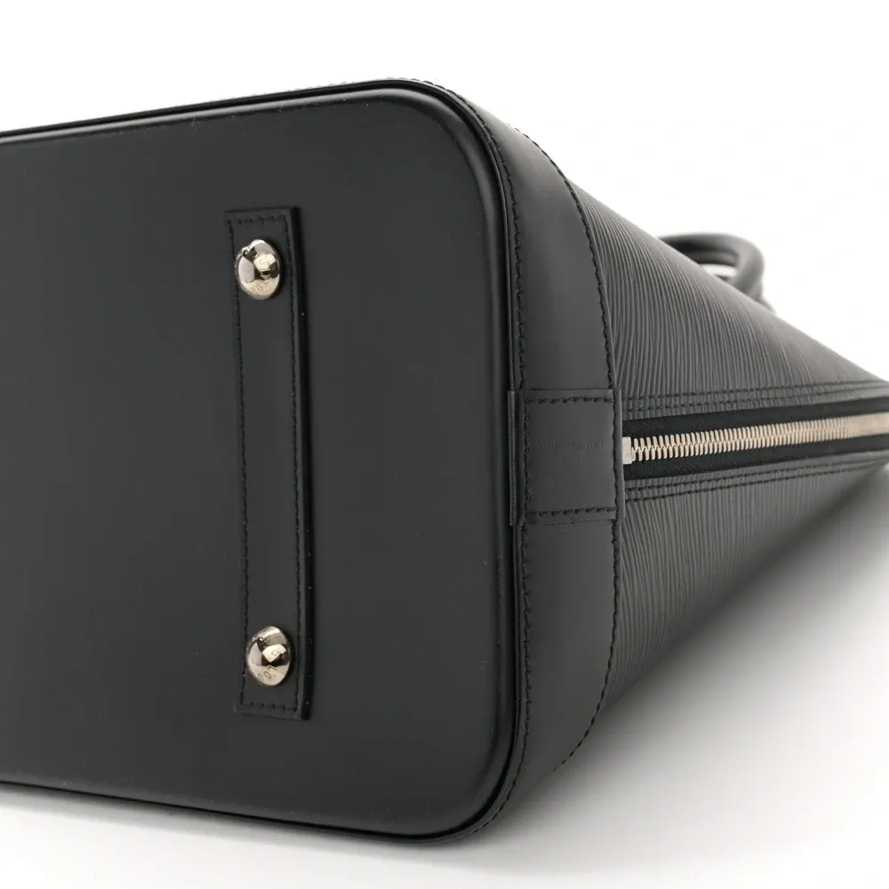 Alma GM Super Clone Black Electric Epi Leather Structured Shoulder Bag - Image 2