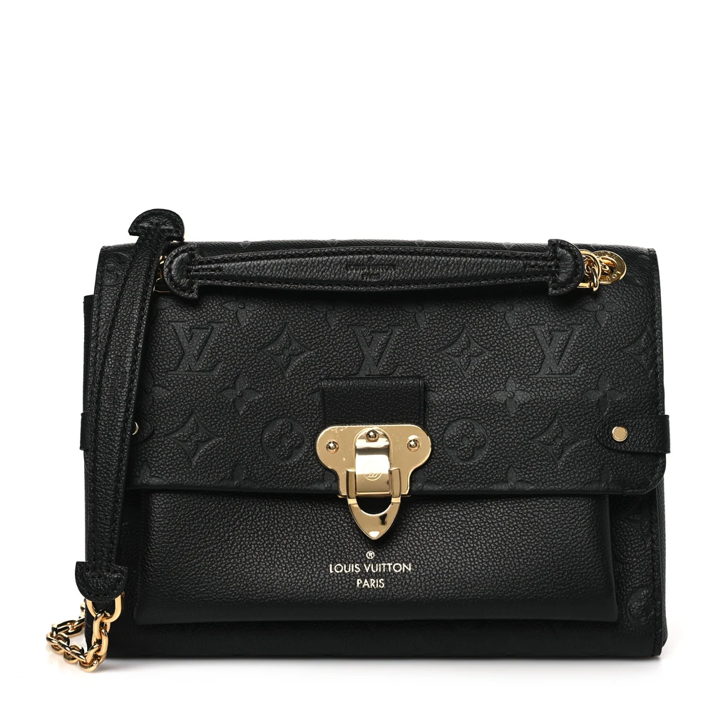 Best Fake Quality Lou!S Vuiton Black Empreinte Leather Vavin PM