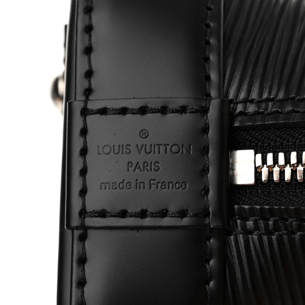 Superfake LV Alma BB Epi with Jacquard strap - Image 4