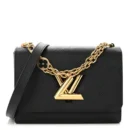 Twist MM Super Clone Monogram Canvas Structured Shoulder Bag