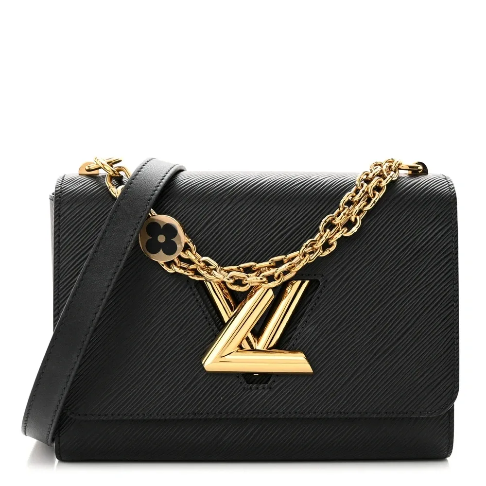 Twist MM Super Clone Monogram Canvas Structured Shoulder Bag