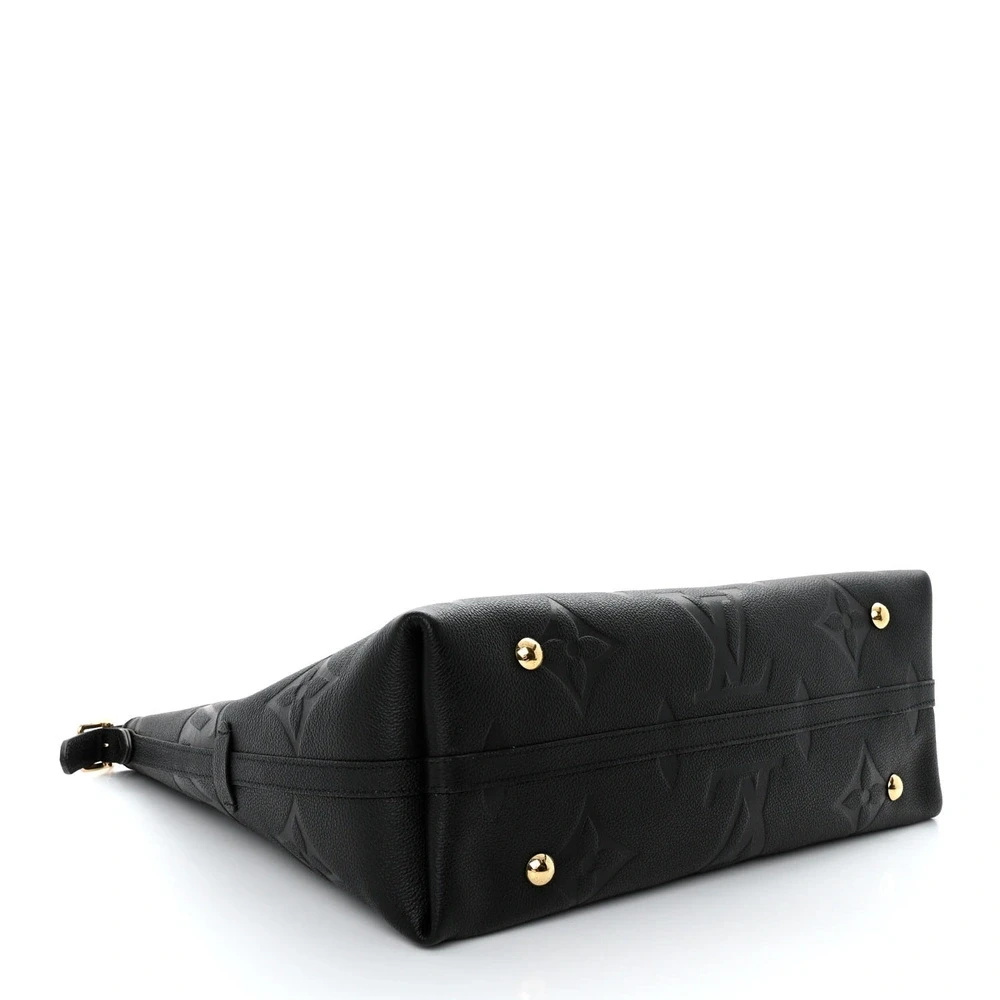 CarryAll MM 1:1 Replica Black Empreinte Leather Monogram Shoulder Bag - Image 4