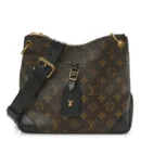 Odéon PM  1:1 Replica Louis Vuitton  Monogram Canvas Crossbody with Leather Trim
