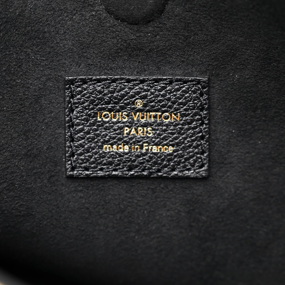 Gold Hardware Lou!S Vuiton Black Monogram Canvas Vendome MM Replica Mirror Quality Guaranteed - Image 7