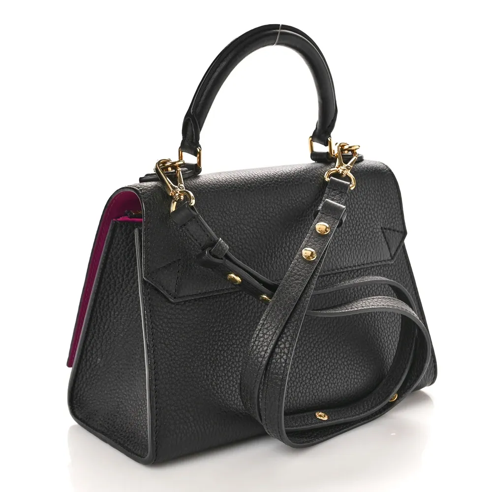 Capucines BB Super Clone Black Taurillon Leather Structured Handbag - Image 8