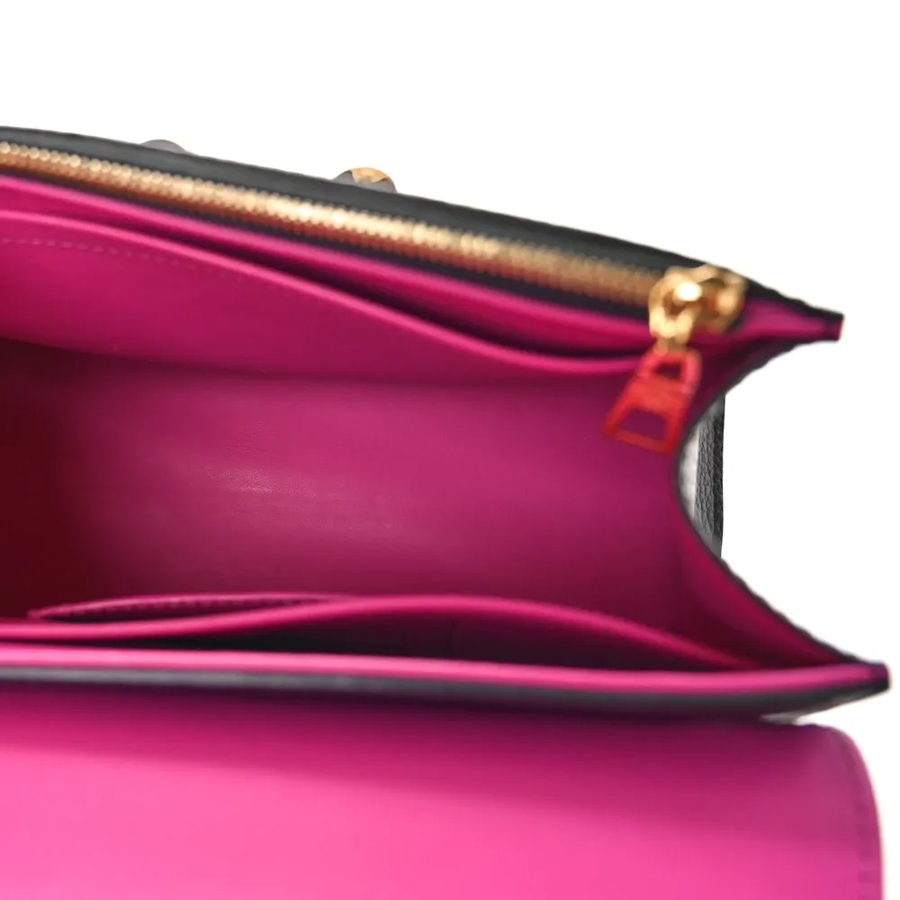 Capucines BB Super Clone Black Taurillon Leather Structured Handbag - Image 3