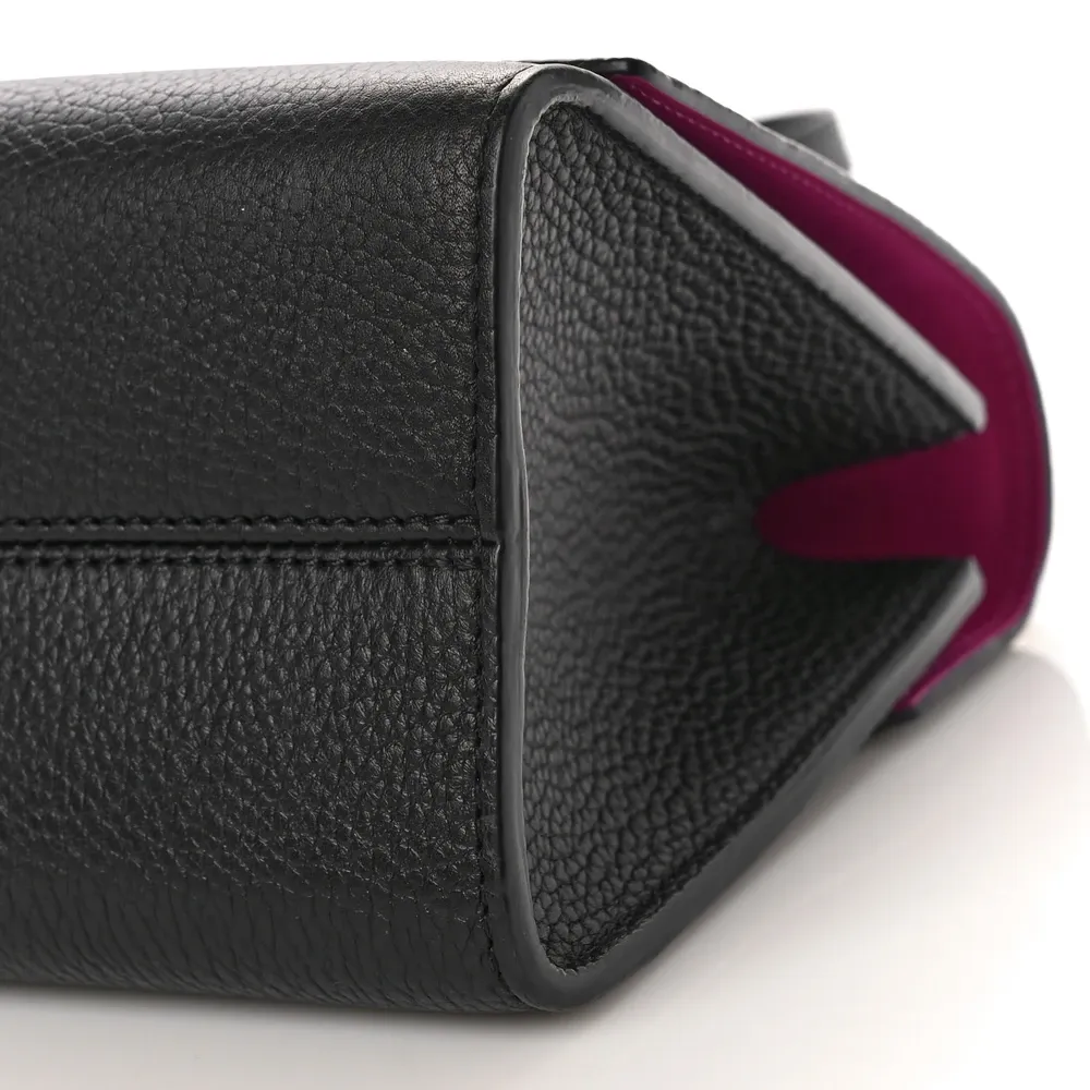 Capucines BB Super Clone Black Taurillon Leather Structured Handbag - Image 4