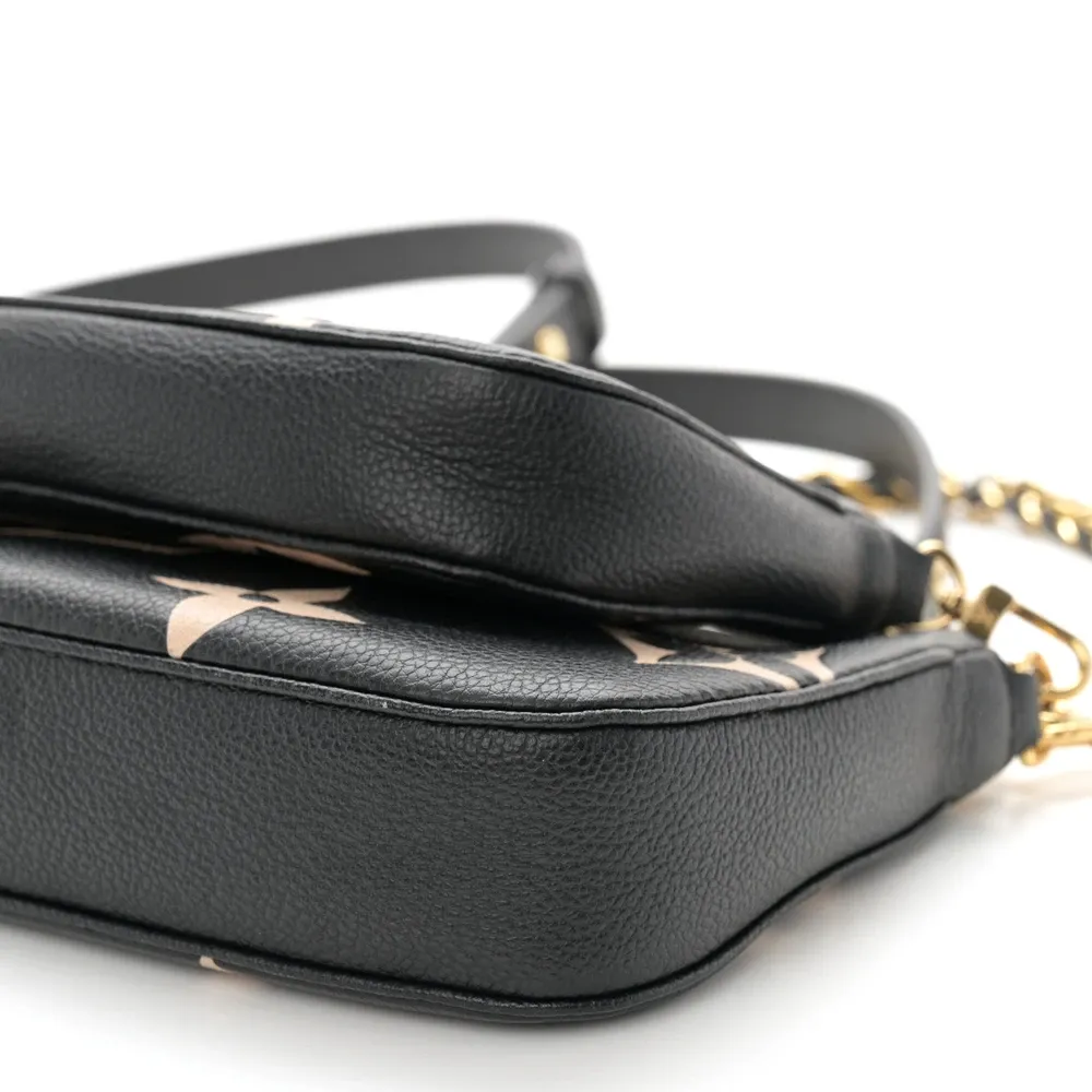 Superfake Louis Vuitton Black/Beige Monogram Replica Handbag - Image 2