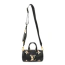 Papillon BB Super Clone Black Beige Monogram Mini Barrel Crossbody Bag