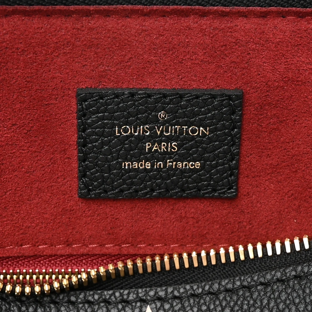 Speedy Bandoulière 25 1:1 replica Beige Empreinte Monogram Giant Leather Gold Hardware Bag - Image 3