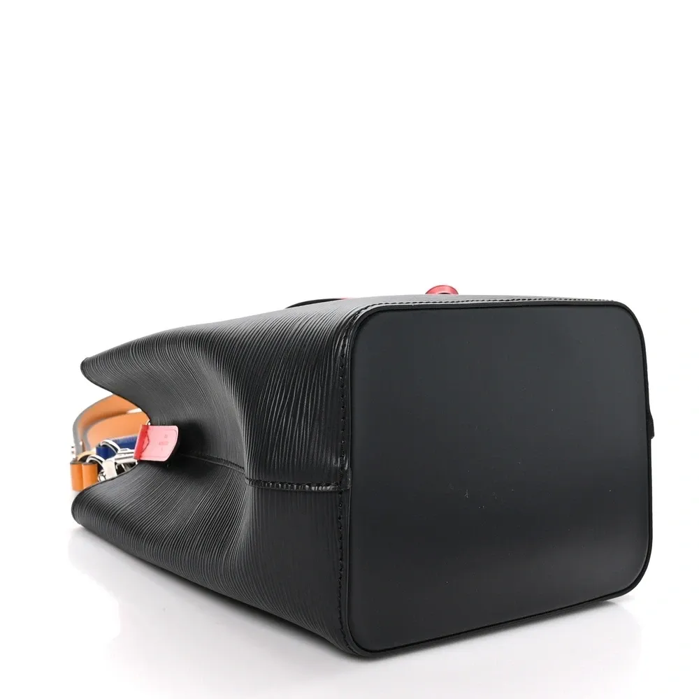 NeoNoe BB 1:1 Replica Black & Safran Monogram Canvas Crossbody Bucket Bag - Image 7
