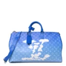 Escale Keepall Bandouliere 50 Super Clone Monogram Escale Canvas Travel Duffel Bag
