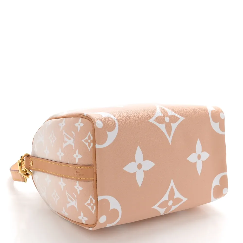 Speedy Bandoulière 25 1:1 Replica Monogram Canvas Pastel Summer Tote - Image 7