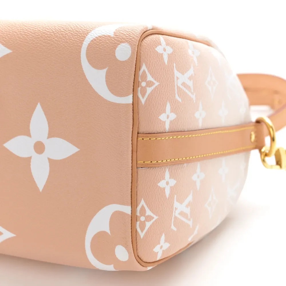 Speedy Bandoulière 25 1:1 Replica Monogram Canvas Pastel Summer Tote - Image 2