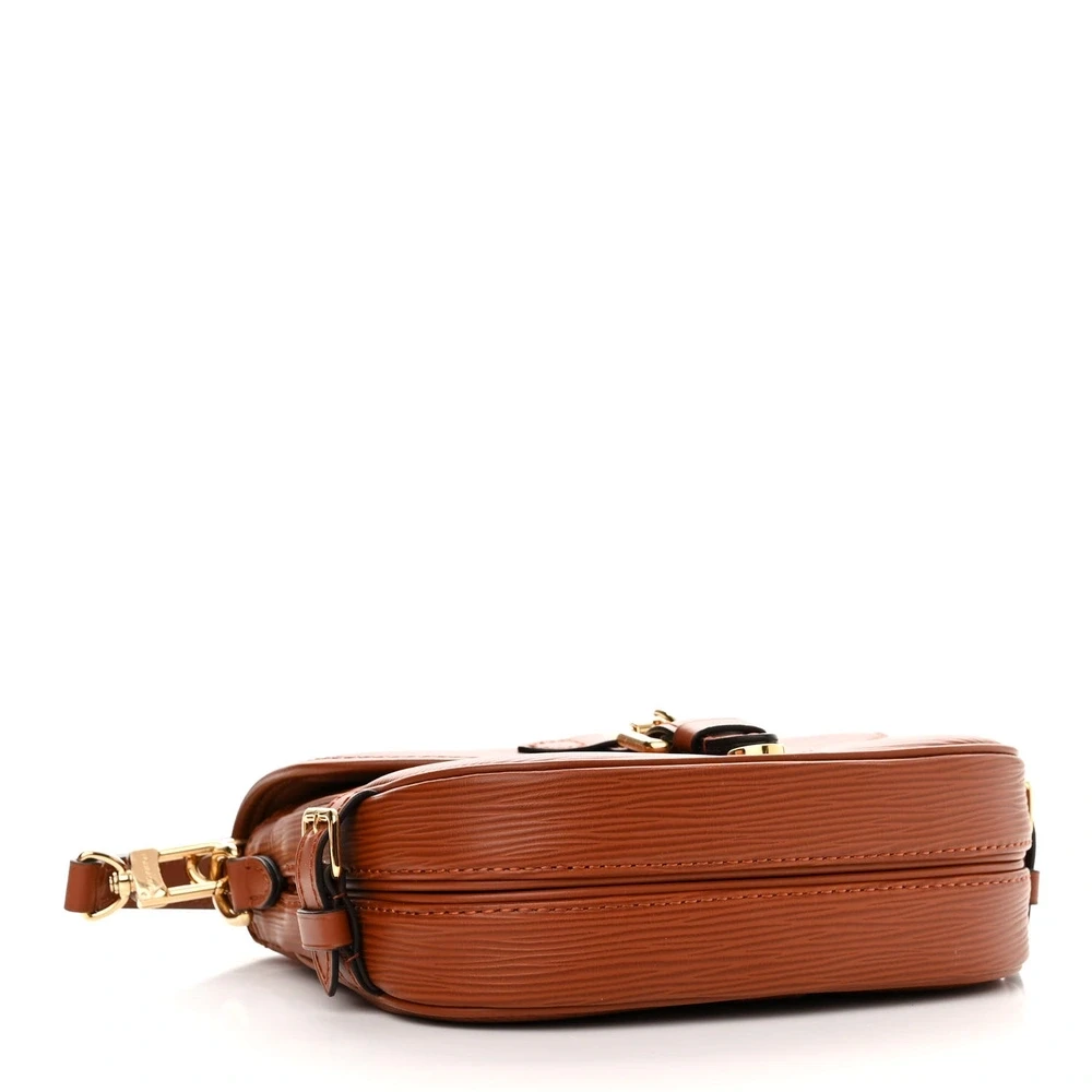 Saumur BB Super Clone Cognac Monogram Canvas Crossbody Brass Hardware - Image 7