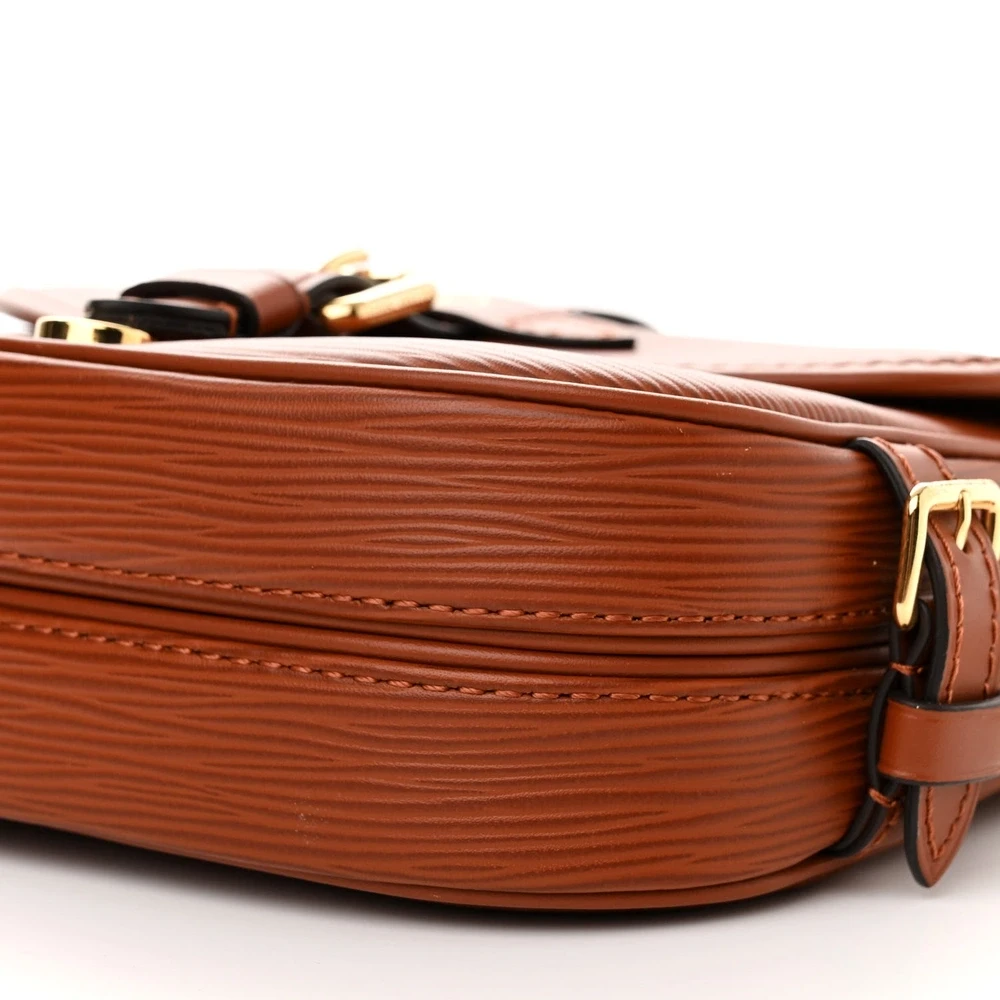 Saumur BB Super Clone Cognac Monogram Canvas Crossbody Brass Hardware - Image 3