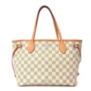 Neverfull PM 1:1 Replica Damier Azur Checkered Canvas Shoulder Bag