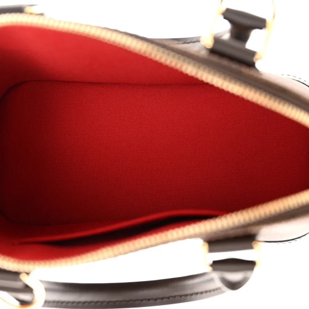 Alma BB Superclone Top Handle Crossbody Handbag Brass Hardware - Image 5