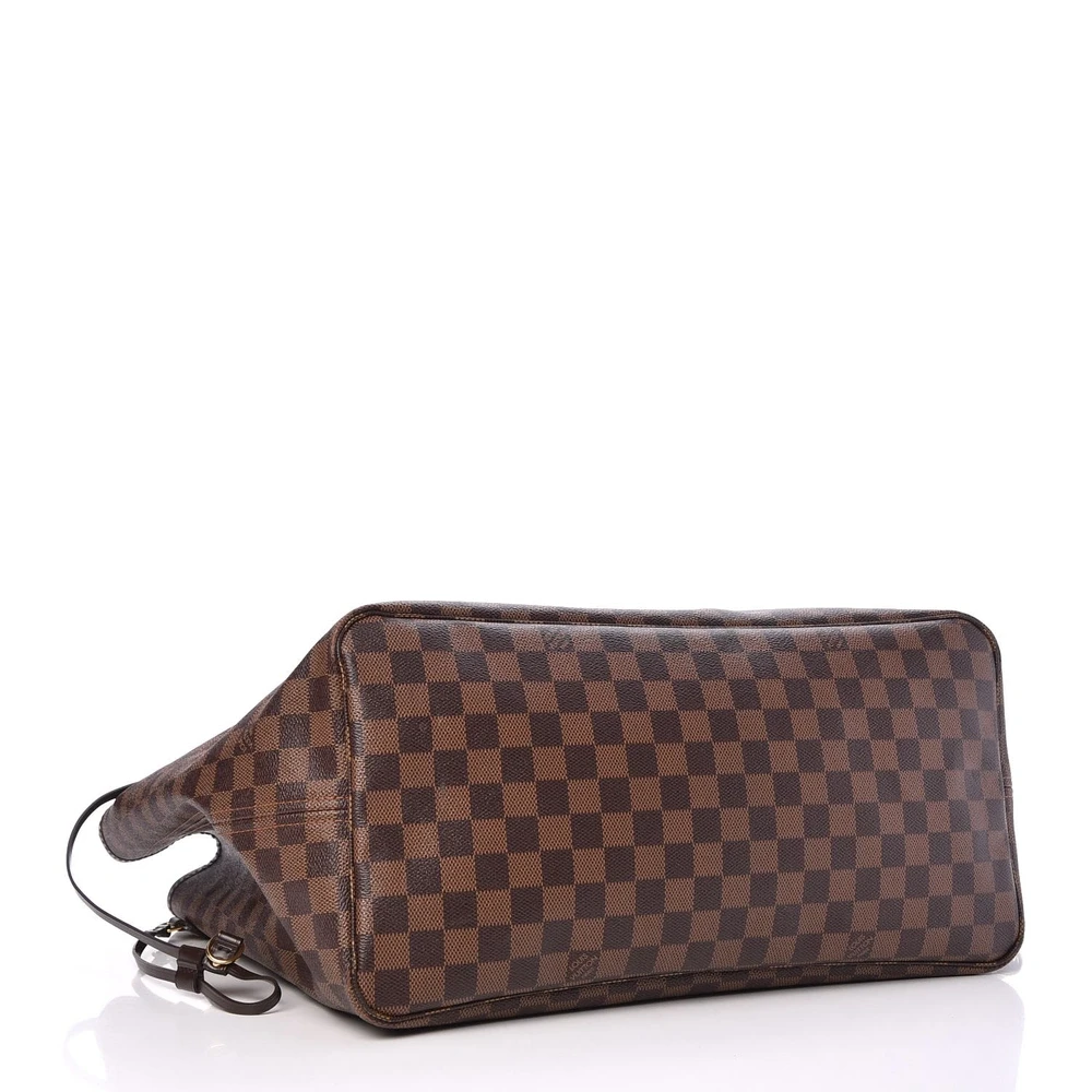Neo Neverfull GM 1:1 Replica Damier Ebene Canvas Gold Hardware Tote HandBag - Image 5