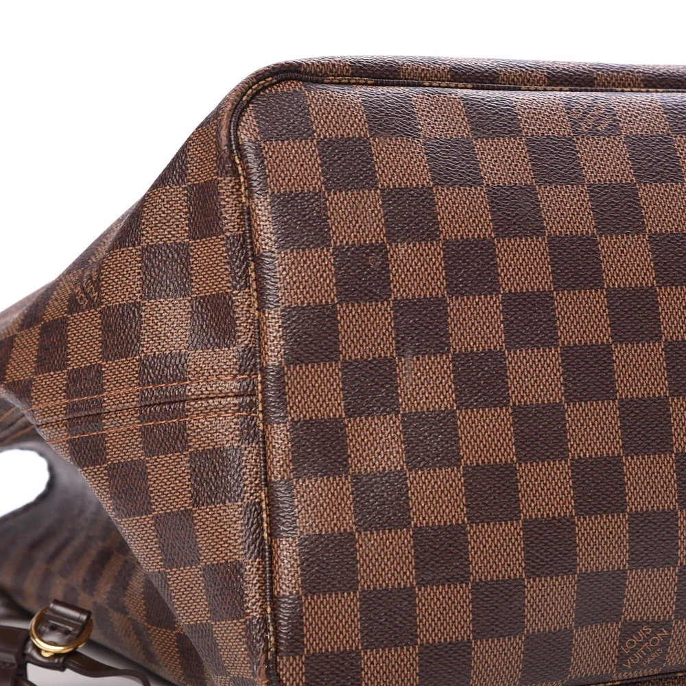 Neo Neverfull GM 1:1 Replica Damier Ebene Canvas Gold Hardware Tote HandBag - Image 4