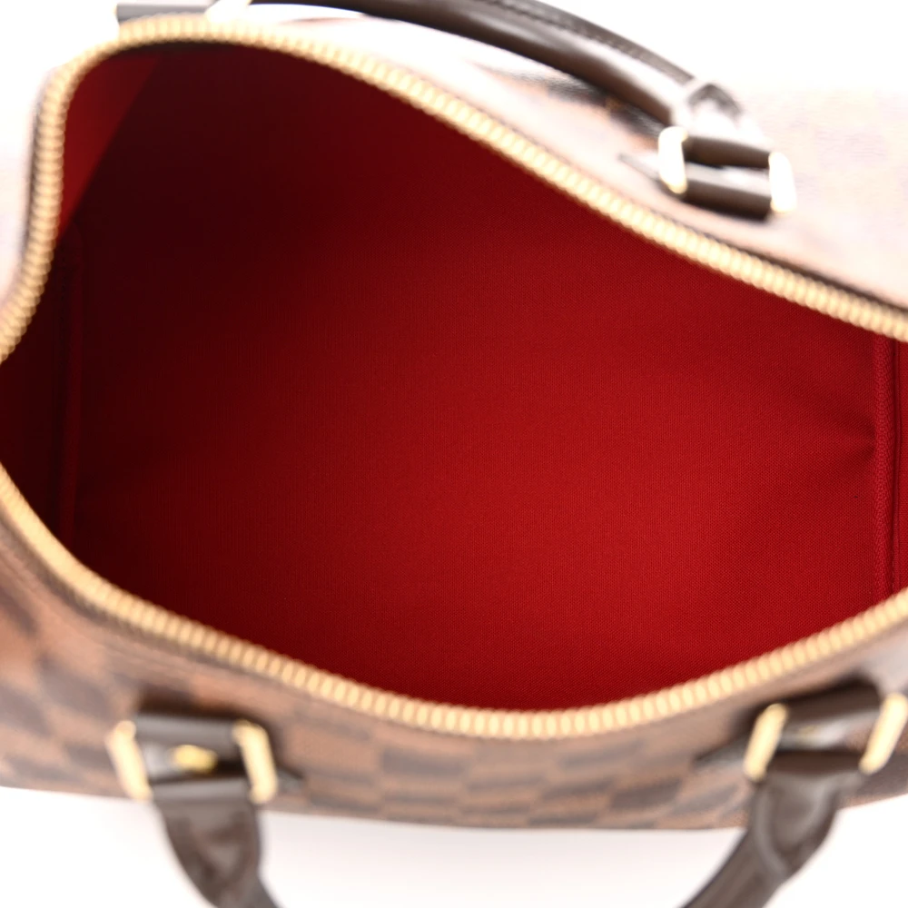 Louis Vuitton Dupe Speedy 30 Damier Ebene Handbag - Image 3