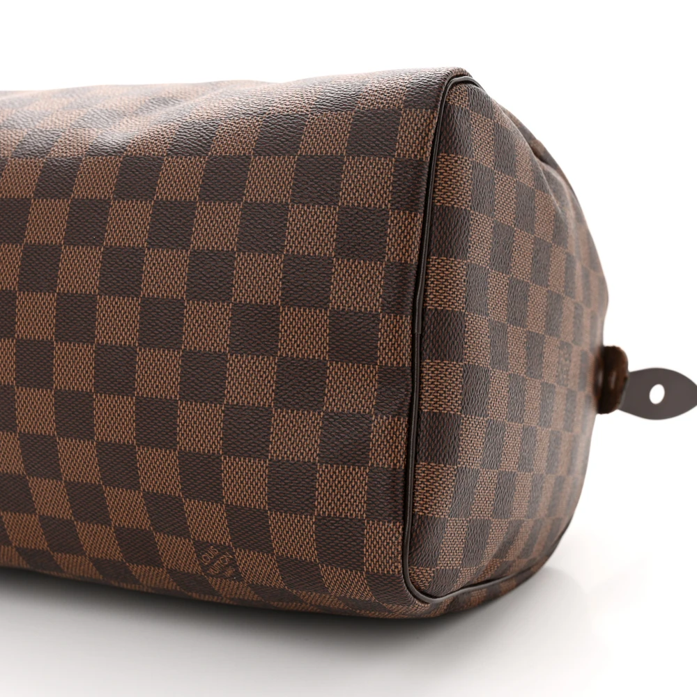 Louis Vuitton Dupe Speedy 30 Damier Ebene Handbag - Image 8