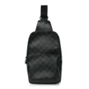 Avenue Sling Super Clone Damier Graphite Canvas Urban Crossbody Backpack