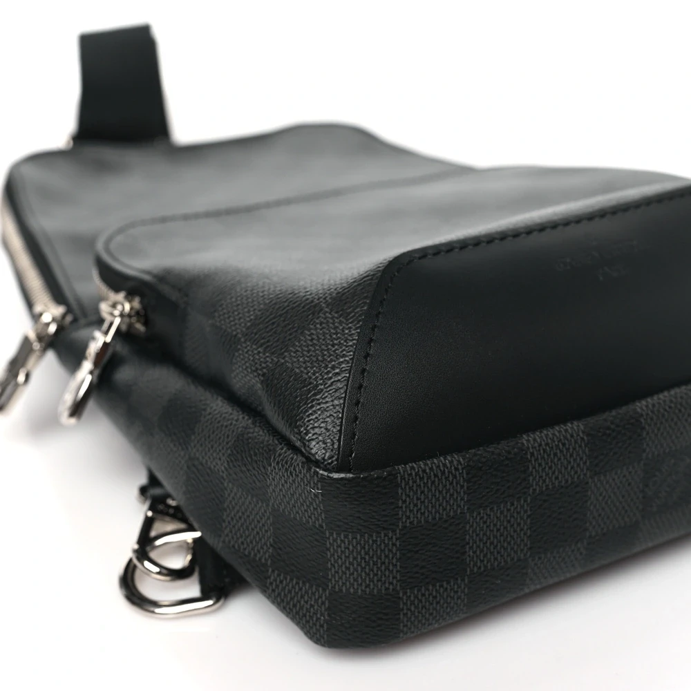 Avenue Sling Super Clone Damier Graphite Canvas Urban Crossbody Backpack - Image 3