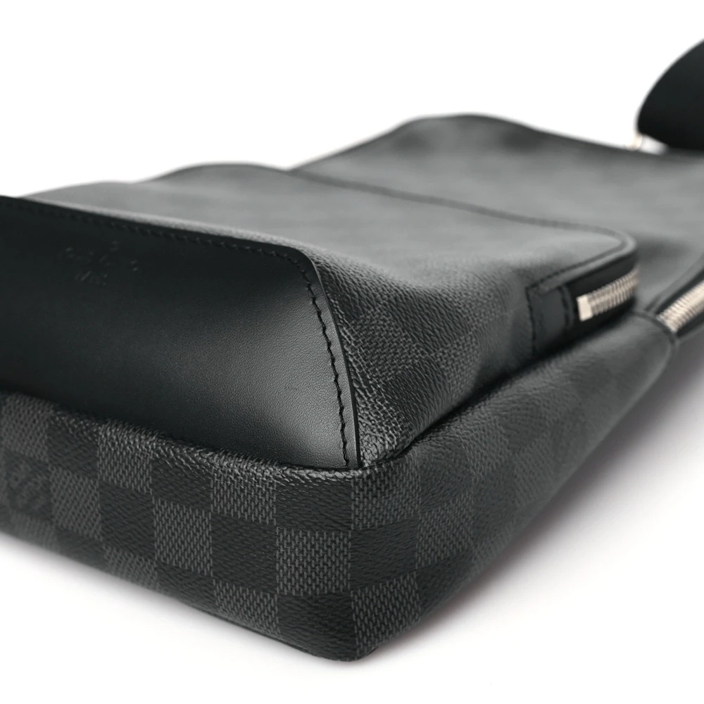 Avenue Sling Super Clone Damier Graphite Canvas Urban Crossbody Backpack - Image 2