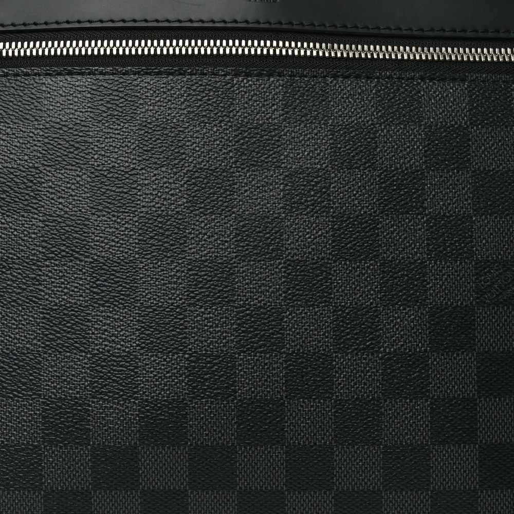 Mick PM 1:1 Replica Damier Graphite Canvas Silver Hardware Messenger Bag - Image 5