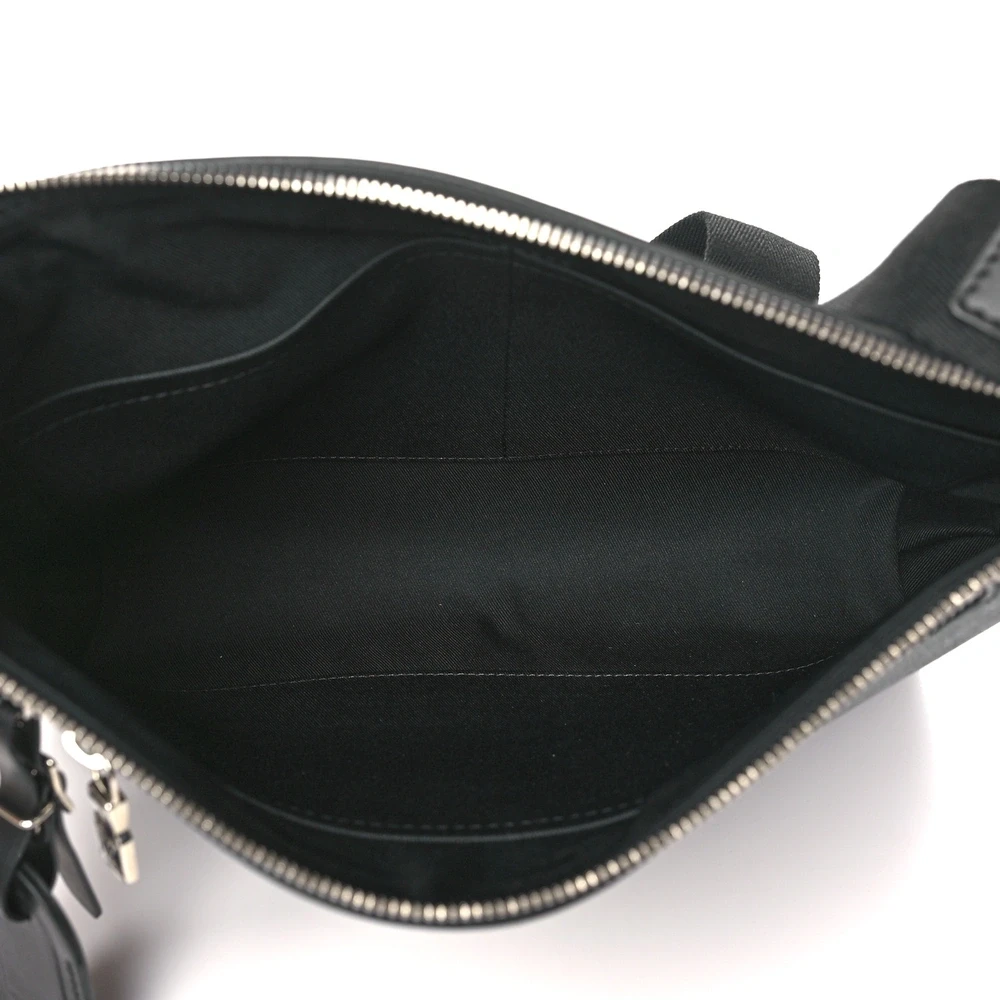 Mick PM 1:1 Replica Damier Graphite Canvas Silver Hardware Messenger Bag - Image 4