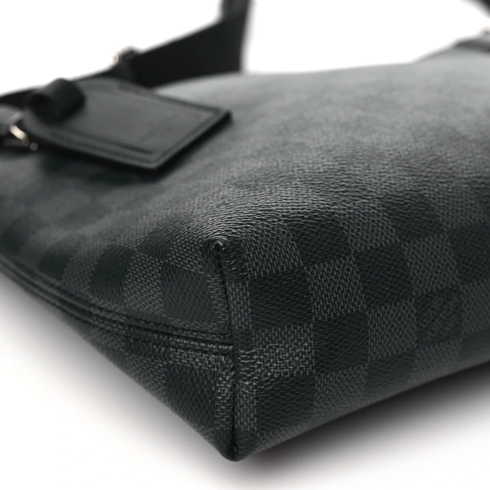 Mick PM 1:1 Replica Damier Graphite Canvas Silver Hardware Messenger Bag - Image 2